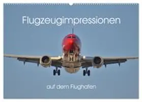 CALVENDO / Merz |  Flugzeugimpressionen auf dem Flughafen (Wandkalender 2027 DIN A2 quer), CALVENDO Monatskalender | Sonstiges |  Sack Fachmedien