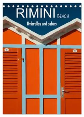 CALVENDO / Photostravellers |  Rimini beach Umbrellas and cabins (Desk Calendar 2027 DIN A5 portrait), CALVENDO 12 Month DeskCalendar | Sonstiges |  Sack Fachmedien