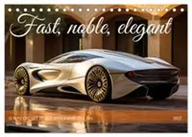 CALVENDO / Waurick |  Fast, noble, elegant (Desk Calendar 2027 DIN A5 landscape), CALVENDO 12 Month DeskCalendar | Sonstiges |  Sack Fachmedien