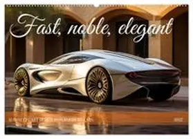CALVENDO / Waurick |  Fast, noble, elegant (Wall Calendar 2027 DIN A2 landscape), CALVENDO 12 Month Wall Calendar | Sonstiges |  Sack Fachmedien