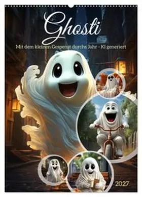 CALVENDO / Illgen |  Ghosti (Wandkalender 2027 DIN A2 hoch), CALVENDO Monatskalender | Sonstiges |  Sack Fachmedien