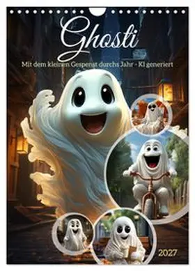 CALVENDO / Illgen |  Ghosti (Wandkalender 2027 DIN A4 hoch), CALVENDO Monatskalender | Sonstiges |  Sack Fachmedien