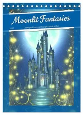 CALVENDO / aka stine1 |  Moonlit Fantasies (Desk Calendar 2027 DIN A5 portrait), CALVENDO 12 Month DeskCalendar | Sonstiges |  Sack Fachmedien
