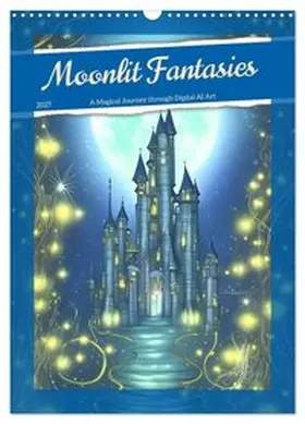 CALVENDO / aka stine1 |  Moonlit Fantasies (Wall Calendar 2027 DIN A3 portrait), CALVENDO 12 Month Wall Calendar | Sonstiges |  Sack Fachmedien