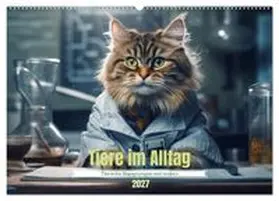 CALVENDO / Schmidt |  Tiere im Alltag (Wandkalender 2027 DIN A2 quer), CALVENDO Monatskalender | Sonstiges |  Sack Fachmedien