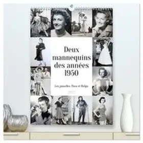 CALVENDO / Kruse |  Deux mannequins des années 1950 - Les jumelles Thea et Helga (Calendrier mural haut de gamme 2027 DIN A2 horizontal), CALVENDO calendrier mensuel | Sonstiges |  Sack Fachmedien