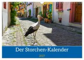 CALVENDO / Voigt |  Der Storchenkalender (Wandkalender 2027 DIN A3 quer), CALVENDO Monatskalender | Sonstiges |  Sack Fachmedien