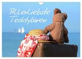 CALVENDO / Sarnade |  Allerliebste Teddybären (Wandkalender 2027 DIN A4 quer), CALVENDO Monatskalender | Sonstiges |  Sack Fachmedien