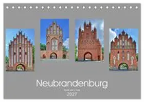 CALVENDO / Berger |  Neubrandenburg - Stadt der 4 Türme (Tischkalender 2027 DIN A5 quer), CALVENDO Monatskalender | Sonstiges |  Sack Fachmedien