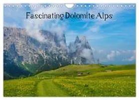 CALVENDO / Maas |  Fascinating Dolomite Alps (Wall Calendar 2027 DIN A4 landscape), CALVENDO 12 Month Wall Calendar | Sonstiges |  Sack Fachmedien