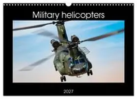 CALVENDO / Christiaens |  Military helicopters (Wall Calendar 2027 DIN A3 landscape), CALVENDO 12 Month Wall Calendar | Sonstiges |  Sack Fachmedien