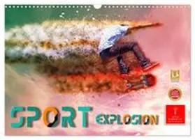 CALVENDO / Roder |  Sport Explosion (Wandkalender 2027 DIN A3 quer), CALVENDO Monatskalender | Sonstiges |  Sack Fachmedien