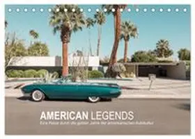 CALVENDO / Becker |  AMERICAN LEGENDS (Tischkalender 2027 DIN A5 quer), CALVENDO Monatskalender | Sonstiges |  Sack Fachmedien