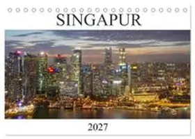 CALVENDO / Hoppe | Singapur (Tischkalender 2027 DIN A5 quer), CALVENDO Monatskalender | Sonstiges | 978-3-569-64944-6 | www.sack.de