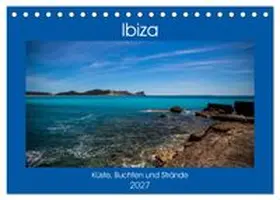CALVENDO / Wolff |  Ibiza Küste, Buchten und Strände (Tischkalender 2027 DIN A5 quer), CALVENDO Monatskalender | Sonstiges |  Sack Fachmedien