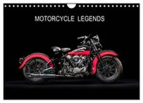 CALVENDO / Volmeyer |  Motorcycle Legends (Wall Calendar 2027 DIN A4 landscape), CALVENDO 12 Month Wall Calendar | Sonstiges |  Sack Fachmedien