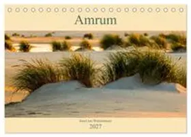 CALVENDO / Wolff |  Amrum Insel am Wattenmeer (Tischkalender 2027 DIN A5 quer), CALVENDO Monatskalender | Sonstiges |  Sack Fachmedien