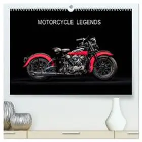 CALVENDO / Volmeyer |  Motorcycle Legends (High Quality Premium Wall Calendar 2027 DIN A2 landscape),CALVENDO 12 Month Wall Calendar | Sonstiges |  Sack Fachmedien