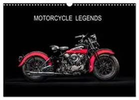 CALVENDO / Volmeyer |  Motorcycle Legends (Wall Calendar 2027 DIN A3 landscape), CALVENDO 12 Month Wall Calendar | Sonstiges |  Sack Fachmedien