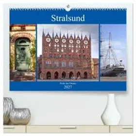 CALVENDO / Becker |  Stralsund - Perle der Ostsee (hochwertiger Premium Wandkalender 2027 DIN A2 quer), Kunstdruck in Hochglanz | Sonstiges |  Sack Fachmedien