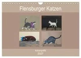 CALVENDO / Busch | Flensburger Katzen (Wandkalender 2027 DIN A4 quer), CALVENDO Monatskalender | Sonstiges | 978-3-569-71712-1 | www.sack.de