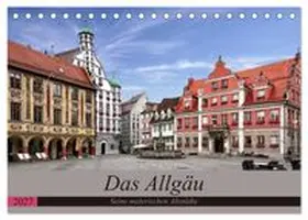 CALVENDO / Becker |  Das Allgäu - Seine malerischen Altstädte (Tischkalender 2027 DIN A5 quer), CALVENDO Monatskalender | Sonstiges |  Sack Fachmedien