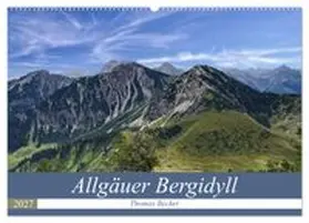 CALVENDO / Becker |  Allgäuer Bergidyll (Wandkalender 2027 DIN A2 quer), CALVENDO Monatskalender | Sonstiges |  Sack Fachmedien