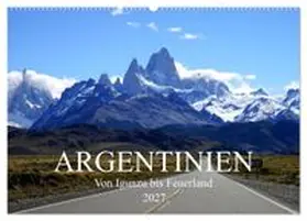 CALVENDO / Richter |  Argentinien - Von Iguazu bis Feuerland (Wandkalender 2027 DIN A2 quer), CALVENDO Monatskalender | Sonstiges |  Sack Fachmedien