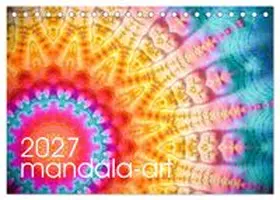 CALVENDO / Fischer |  mandala-art (Tischkalender 2027 DIN A5 quer), CALVENDO Monatskalender | Sonstiges |  Sack Fachmedien