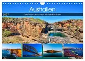 CALVENDO / Sandrock |  Australien - Travel The Gravel (Wandkalender 2027 DIN A4 quer), CALVENDO Monatskalender | Sonstiges |  Sack Fachmedien
