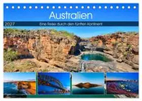 CALVENDO / Sandrock |  Australien - Travel The Gravel (Tischkalender 2027 DIN A5 quer), CALVENDO Monatskalender | Sonstiges |  Sack Fachmedien