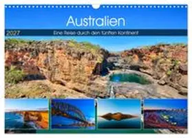 CALVENDO / Sandrock |  Australien - Travel The Gravel (Wandkalender 2027 DIN A3 quer), CALVENDO Monatskalender | Sonstiges |  Sack Fachmedien