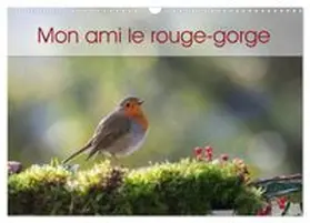 CALVENDO / BROSSEAU MATOSSY |  Mon ami le rouge-gorge (Calendrier mural 2027 DIN A3 vertical), CALVENDO calendrier mensuel | Sonstiges |  Sack Fachmedien