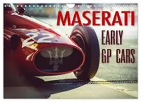 CALVENDO / Hinrichs |  Maserati - Early GP Cars (Wall Calendar 2027 DIN A4 landscape), CALVENDO 12 Month Wall Calendar | Sonstiges |  Sack Fachmedien