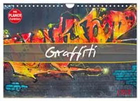 CALVENDO / Meutzner | Graffiti (Wandkalender 2027 DIN A4 quer), CALVENDO Monatskalender | Sonstiges | 978-3-569-92648-6 | www.sack.de