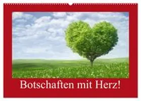 CALVENDO / Stanzer | Botschaften mit Herz! (Wandkalender 2027 DIN A2 quer), CALVENDO Monatskalender | Sonstiges | 978-3-569-94051-2 | www.sack.de