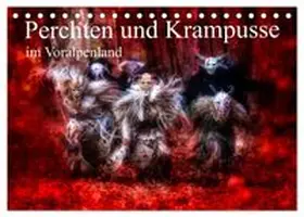 CALVENDO / Fiedler |  Perchten und Krampusse im Voralpenland (Tischkalender 2027 DIN A5 quer), CALVENDO Monatskalender | Sonstiges |  Sack Fachmedien