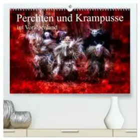 CALVENDO / Fiedler |  Perchten und Krampusse im Voralpenland (hochwertiger Premium Wandkalender 2027 DIN A2 quer), Kunstdruck in Hochglanz | Sonstiges |  Sack Fachmedien