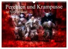 CALVENDO / Fiedler |  Perchten und Krampusse im Voralpenland (Wandkalender 2027 DIN A3 quer), CALVENDO Monatskalender | Sonstiges |  Sack Fachmedien