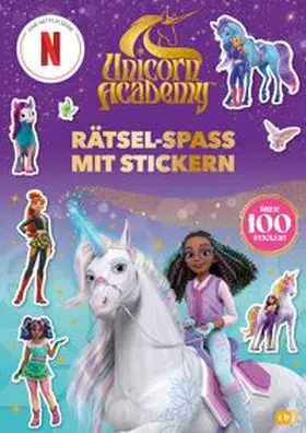  Unicorn Academy - Rätselspaß mit Stickern | Buch |  Sack Fachmedien
