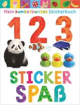 Rusling |  1 2 3 Stickerspaß | Buch |  Sack Fachmedien