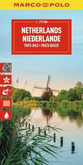  MARCO POLO Reisekarte Niederlande 1:275.000 | Sonstiges |  Sack Fachmedien