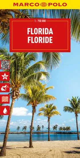 Polo |  MARCO POLO Reisekarte Florida 1:750.000 | Sonstiges |  Sack Fachmedien