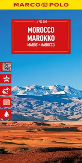  MARCO POLO Reisekarte Marokko 1:900.000 | Sonstiges |  Sack Fachmedien