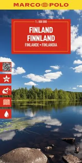  MARCO POLO Reisekarte Finnland 1:800.000 | Sonstiges |  Sack Fachmedien