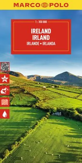 MARCO POLO Reisekarte Irland 1:350.000 | Sonstiges | 978-3-575-02287-5 | www.sack.de