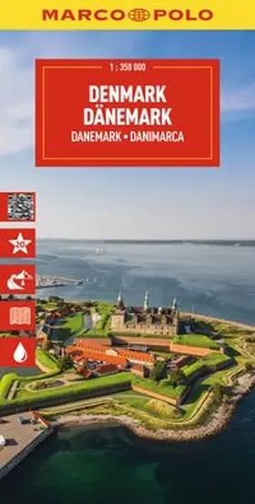  MARCO POLO Reisekarte Dänemark 1:350.000 | Sonstiges |  Sack Fachmedien