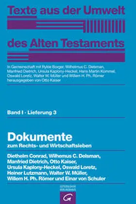 Conrad / Kaplony-Heckel / Delsman | Dokumente zum Rechts- und Wirtschaftsleben | Buch | 978-3-579-00062-6 | www.sack.de