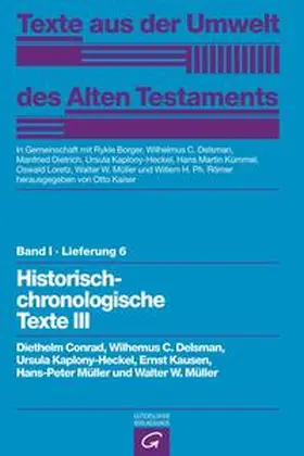 Conrad / Delsman / Kaplony-Heckel | Historisch-chronologische Texte III | Buch | 978-3-579-00065-7 | www.sack.de
