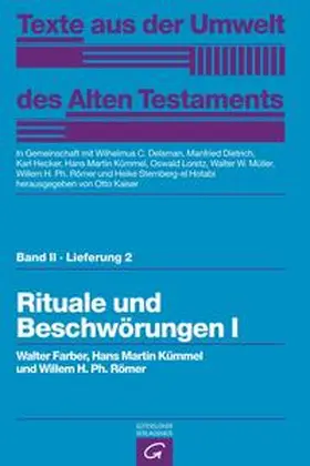 Kümmel / Farber / Römer |  Rituale und Beschwörungen I | Buch |  Sack Fachmedien